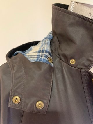 Parka Zara Marrón Mujer