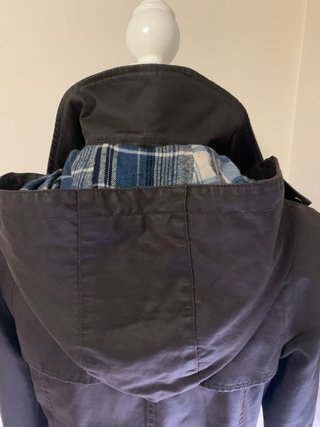 Parka Zara Marrón Mujer