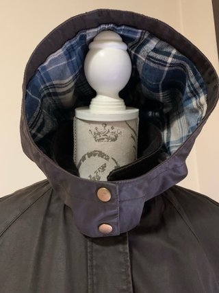 Parka Zara Marrón Mujer