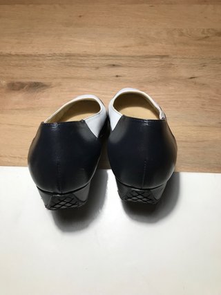 Bailarinas Alberto Azul Marino y Blanco