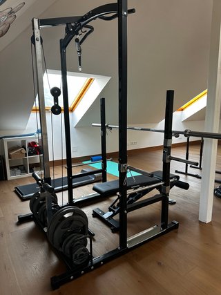 Jaula Marcy RS5000 + 147kg Pesas