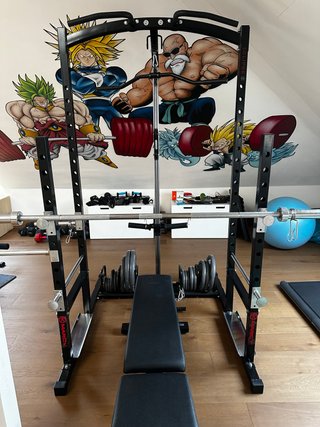 Jaula Marcy RS5000 + 147kg Pesas