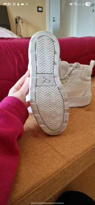 Puma Karmen Scarponcino Bianco Oro