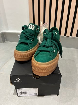 Converse Ctas Lift Verde/Marrón