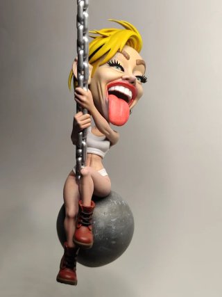 Figura Resina 3D Miley Cyrus