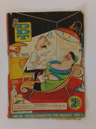 Tebeo Pulgarcito n° 1330, Bruguera 1956. (+ 1 DDT)