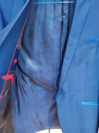 Traje azul adolescente talla 40