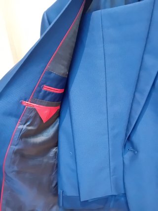 Traje azul adolescente talla 40
