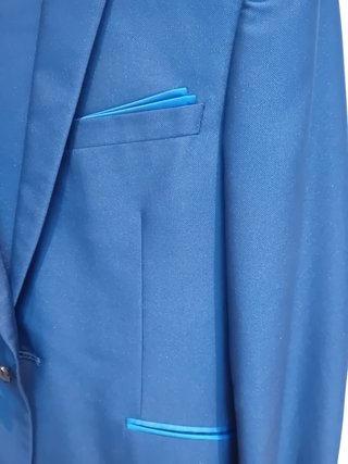 Traje azul adolescente talla 40