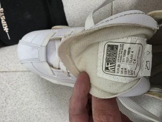 Patines blancos SCHOOL con protecciones TALLA 39