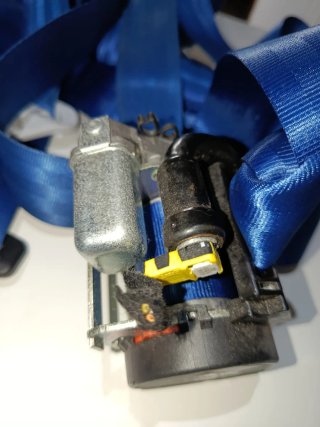 Cinturones Seguridad  Azules Renault f1 tem r26