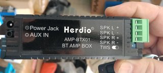 Amplificador Herdio Bluetooth 2.0 AMP-BTX01