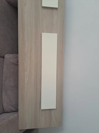 Cabecero de cama beige