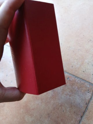 Caja joyero Cartier roja