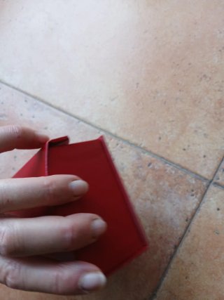 Caja joyero Cartier roja