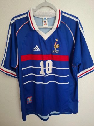 Camiseta Francia 98 #10 Talla L Adidas