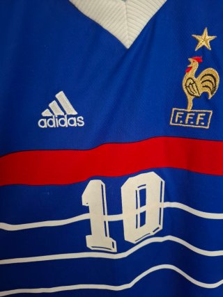 Camiseta Francia 98 #10 Talla L Adidas