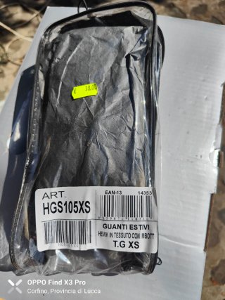 Guanti Moto Estivi Hevik HGS105 Neri e Verdi