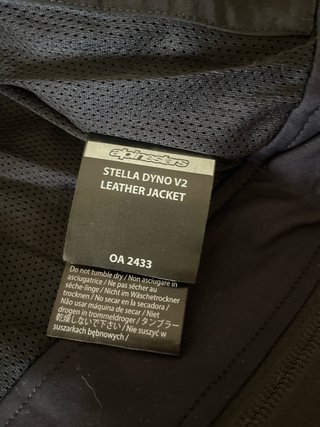 Chaqueta Piel Alpinestars DYNO V2 Edición Especial
