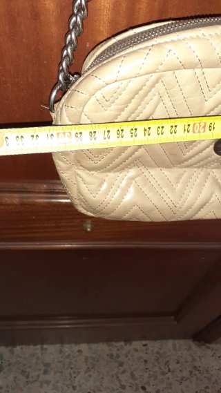 Bolso bimba y lola usado exterior 100% piel d vaca