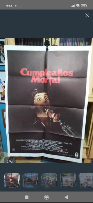 4 Carteles de Cine Originales