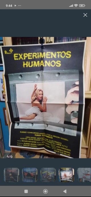 4 Carteles de Cine Originales