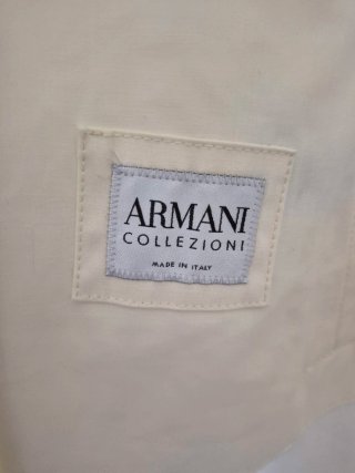 Trench Armani Tecnico Bianco Originale