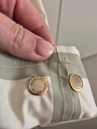 Trench Armani Tecnico Bianco Originale