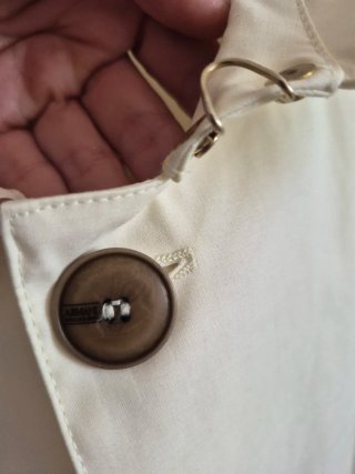 Trench Armani Tecnico Bianco Originale