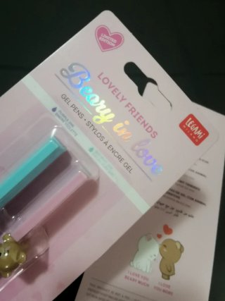 2 Blister Penne Legami Beary in love Ed. Limitata