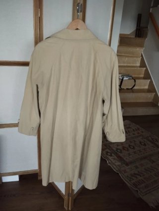 Gabardina Burberry Mujer Talla 46 Beige