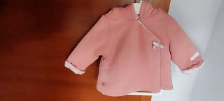 Sudadera floral para bebé con su jersey a juego