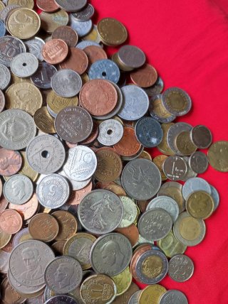 Lote monedas del mundo Plata / Cobre / Níquel