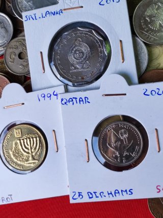 Lote monedas del mundo Plata / Cobre / Níquel