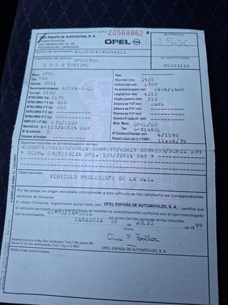 Opel Astra 1999