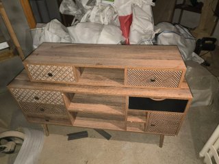 Mueble salón madera nuevo