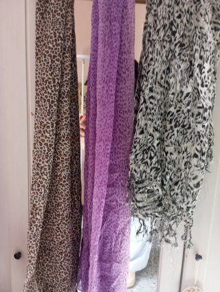 Lote 3 Sciarpe Stampate