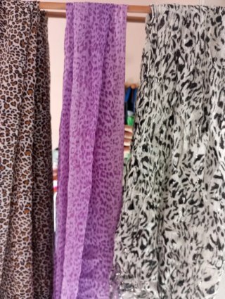 Lote 3 Sciarpe Stampate