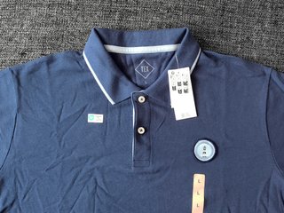 Polo azul oscuro para hombre (A ESTRENAR)
