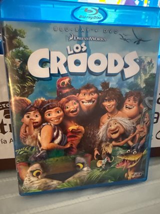 Los Croods Blu-ray + DVD Español
