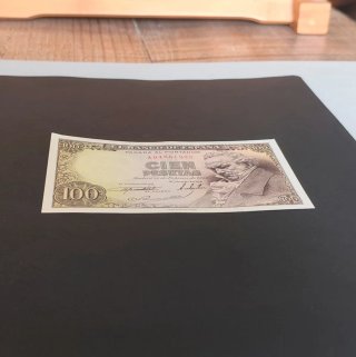Billete 100 pesetas 1946 Goya