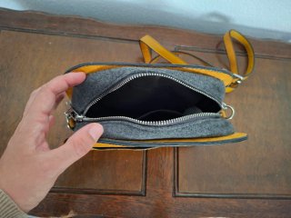 Bolso Parfois mostaza ante