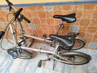2 Bicicletas Plegables