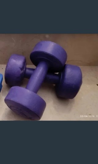 Mancuernas moradas