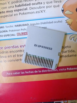 Pokémon y 3ds caja y cartucho