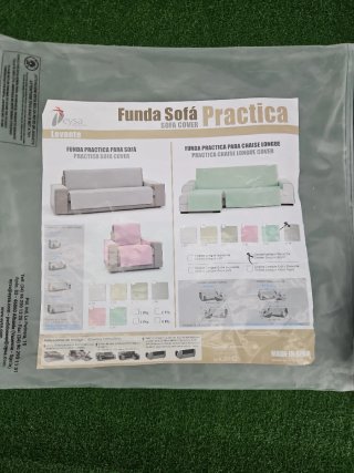 Funda Sofá EYSA Levante Gris Algodón