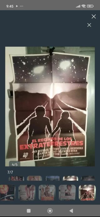 4 Carteles de Cine Originales
