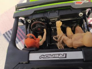 Coche RC Jeep Verde