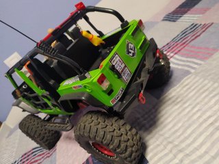 Coche RC Jeep Verde