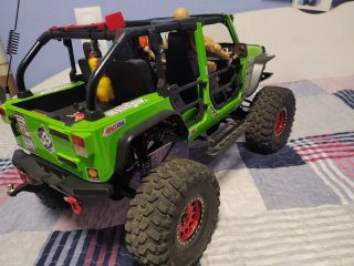 Coche RC Jeep Verde
